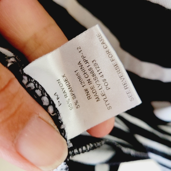 Pinque milti-striped racerback size mp - Picture 8 of 8